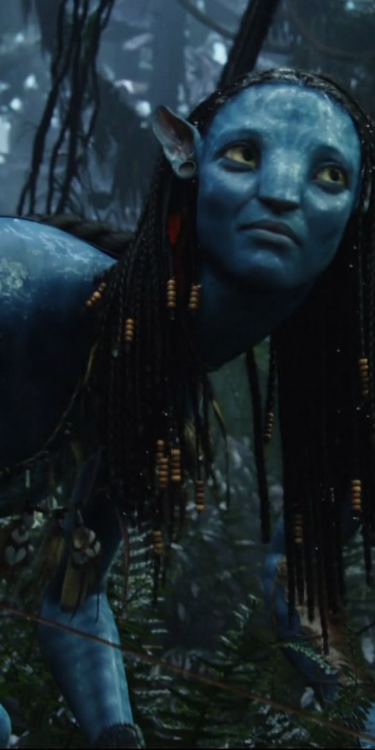 Jake Sully and Neytiri in Lush Nature - Avatar Mobile Wallpaper