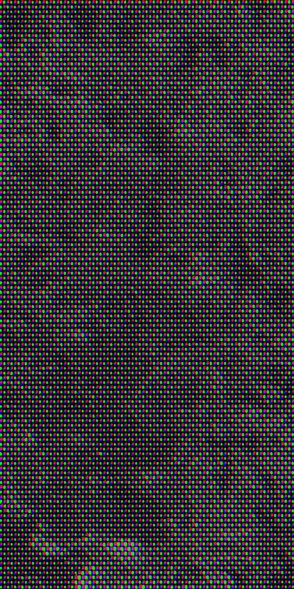 Vibrant Multicolored Glitch Wallpaper: Optical Illusion for Your Phone