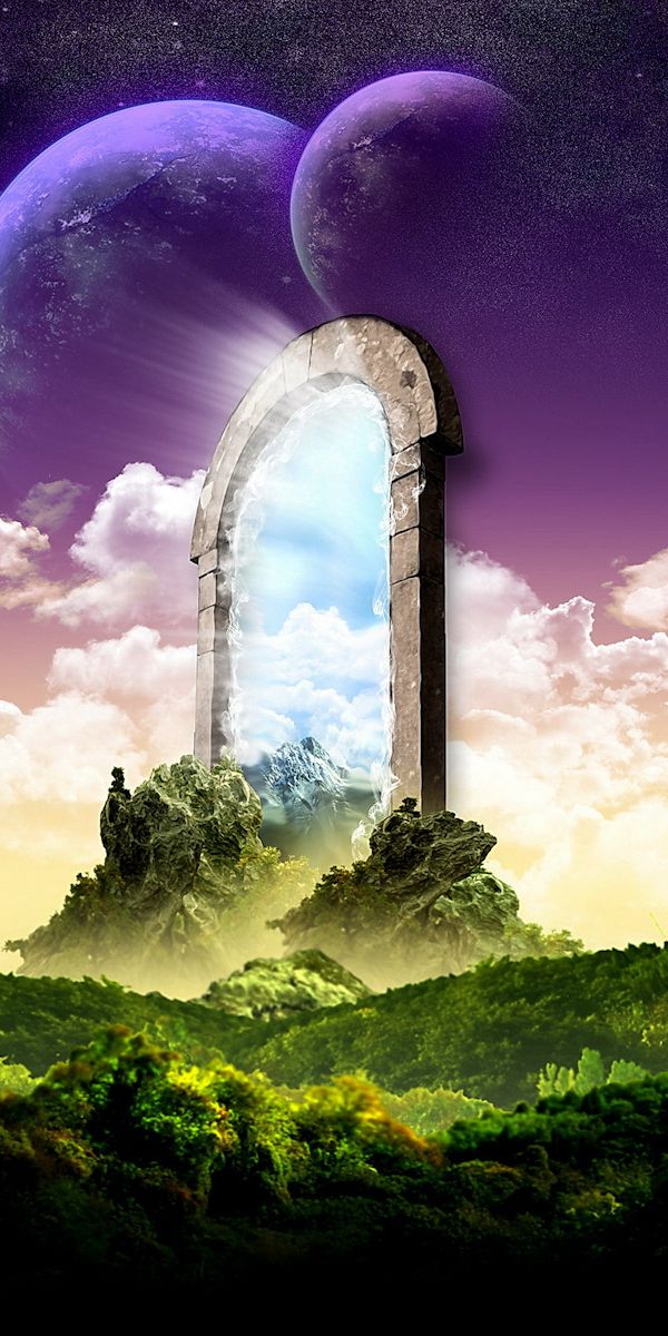 Explore the Magical Gate to a Dreamy Fantasy World