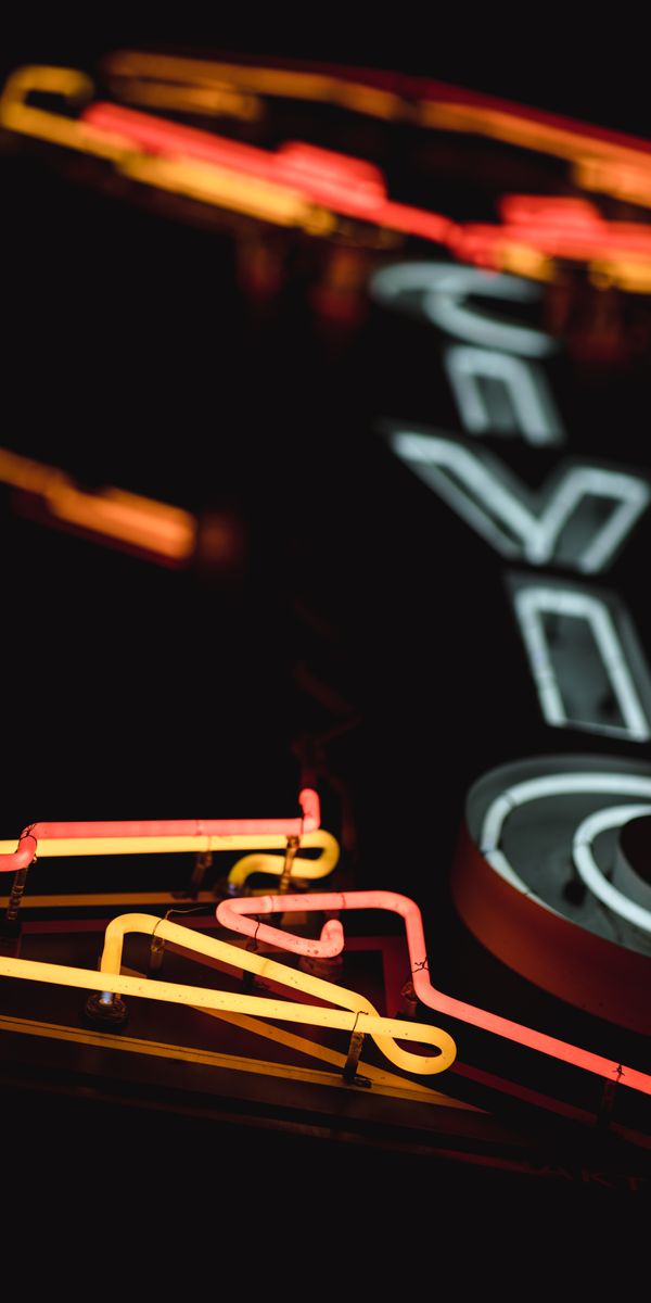 Electric Neon Lamp Wallpaper: A Colorful and Eye-Catching Design