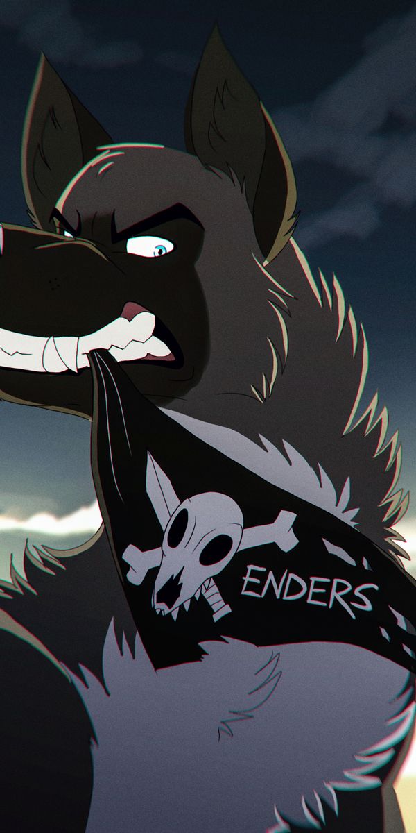 Phone wallpaper: Opinion, To Fall, Mouth, Sight, Fangs, Art, Wolf free download