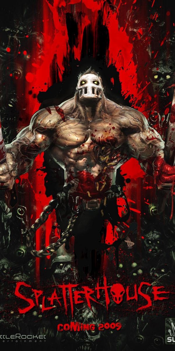Phone wallpaper: Splatterhouse, Games free download