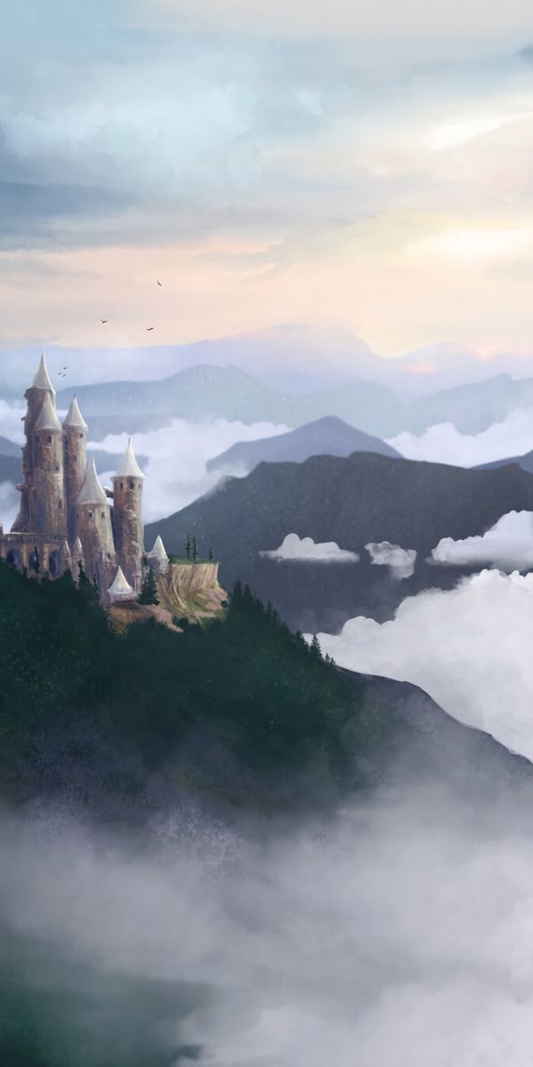 Phone wallpaper: Fog, Lock, Art free download
