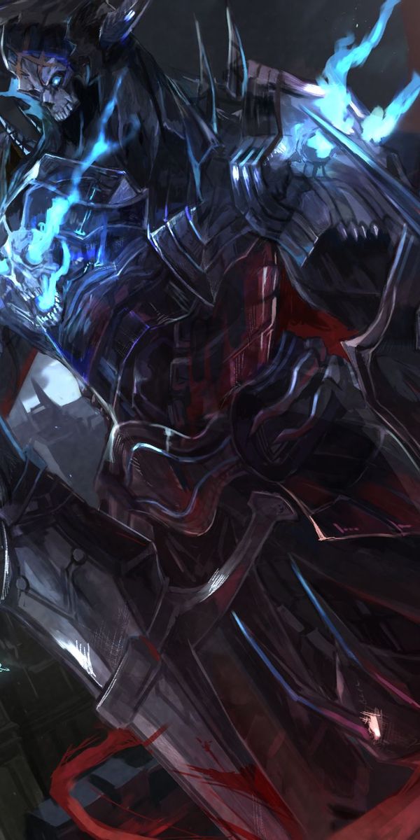 King Hassan from Fate/Grand Order - Epic Night Scene Wallpaper