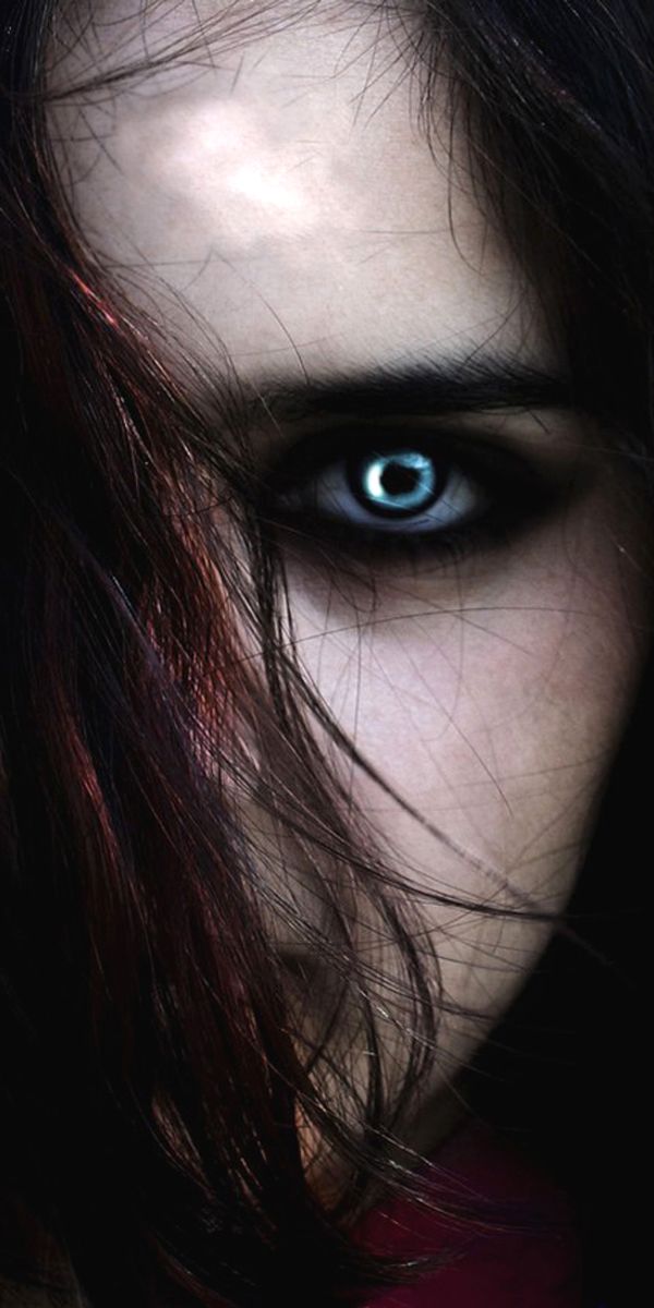 Dark Fantasy Vampire with Mysterious Eyes