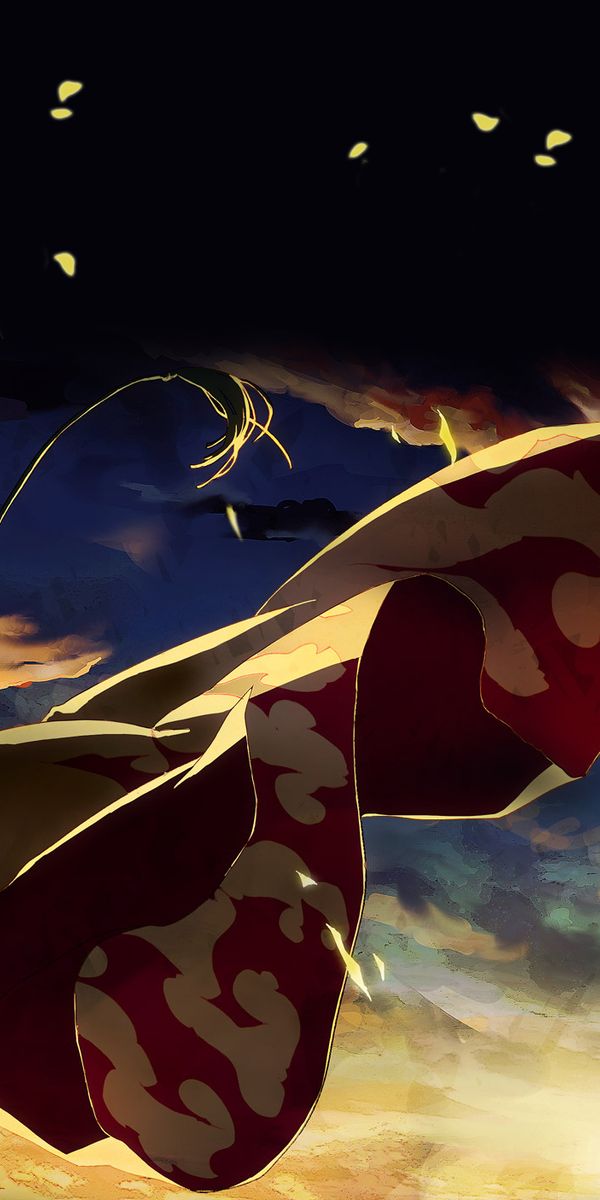 Epic Naruto Uzumaki Wallpaper Featuring a Dramatic Sky