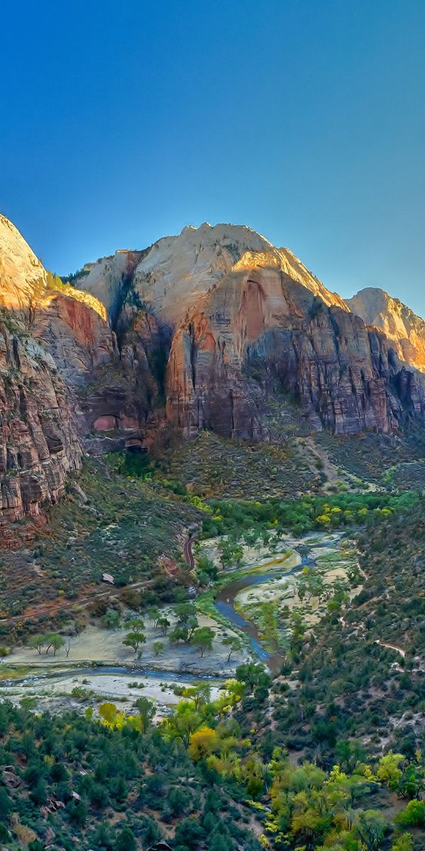 Breathtaking Mountain View in Zion National Park
