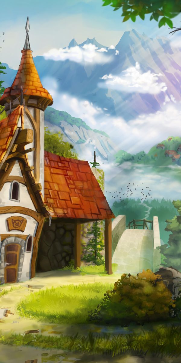 Charming Fairy Tale Lodge in Lush Landscape