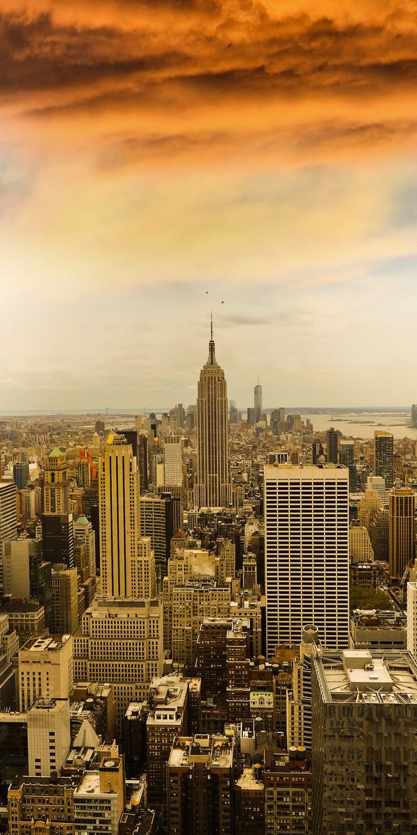 Phone wallpaper: Manhattan, Cities, Man Made free download