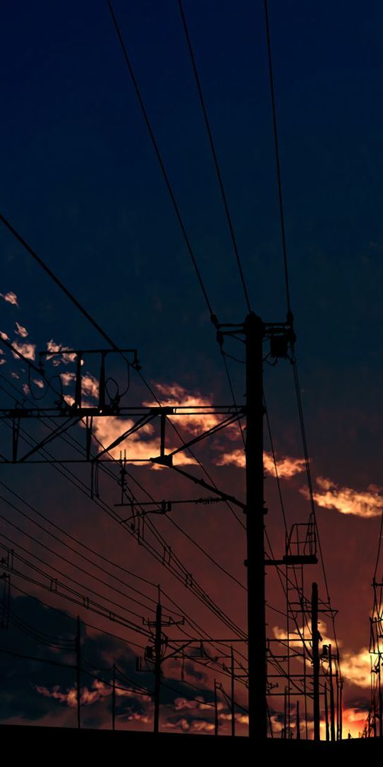 Breathtaking 4K Mobile Wallpaper Featuring a Fantasy Sunset Landscape