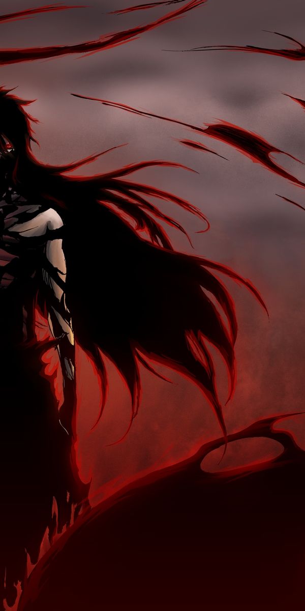 Dramatic Ichigo Kurosaki Wallpaper from Bleach