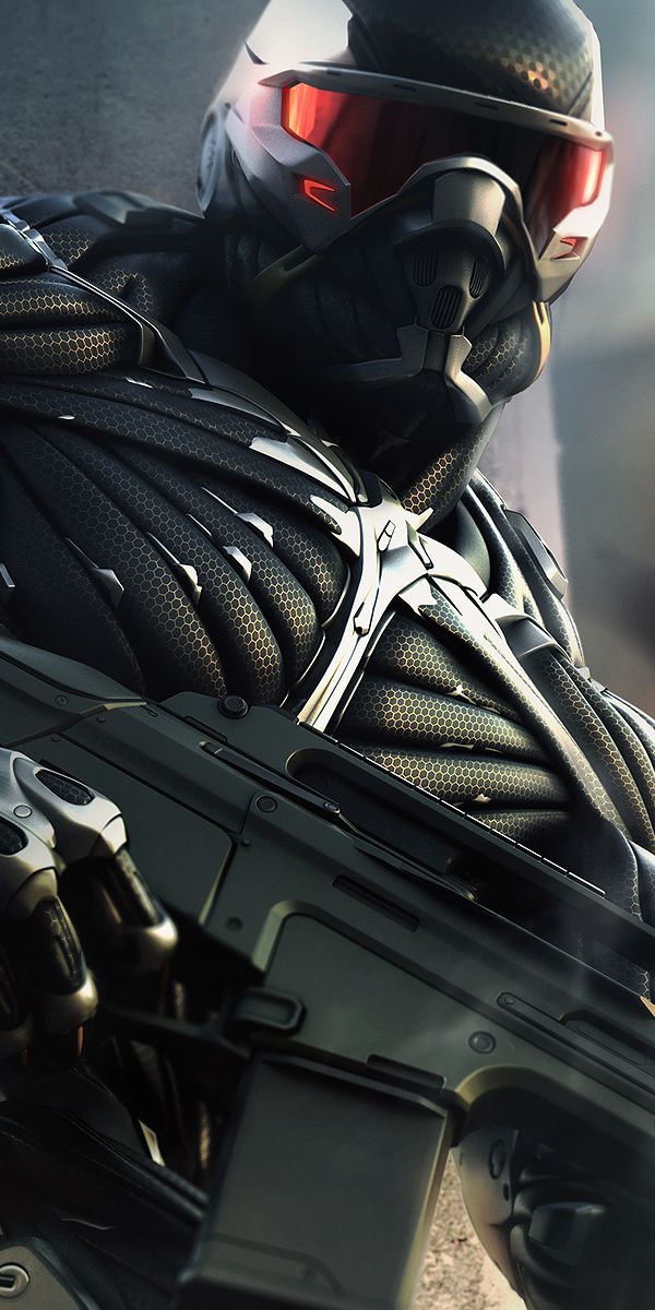 Crysis Black Character Wallpaper – Perfect for Gamers