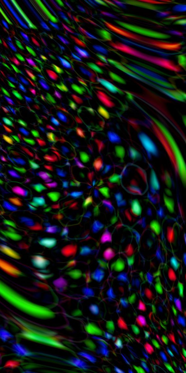 Phone wallpaper: Distortion, Smooth, Motley, Multicolored, Stains, Spots, Abstract, Blur free downlo