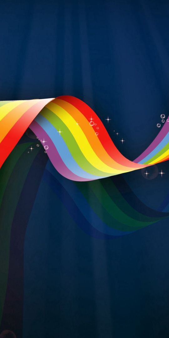 Phone wallpaper: Tape, Streaks, Motley, Wave, Multicolored, Stripes, Lines, Abstract free download