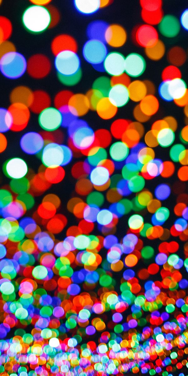 Phone wallpaper: Boquet, Spots, Motley, Glare, Circles, Stains, Multicolored, Bokeh, Abstract, Form