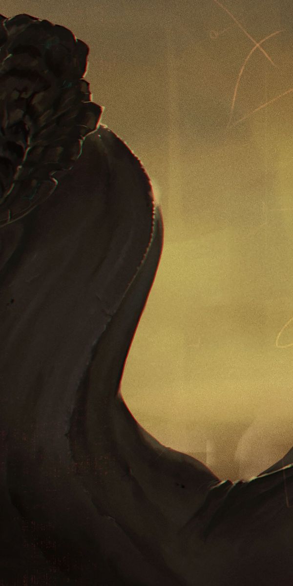 Phone wallpaper: Eerie, Creature, Being, Spooky, Art, Skull free download