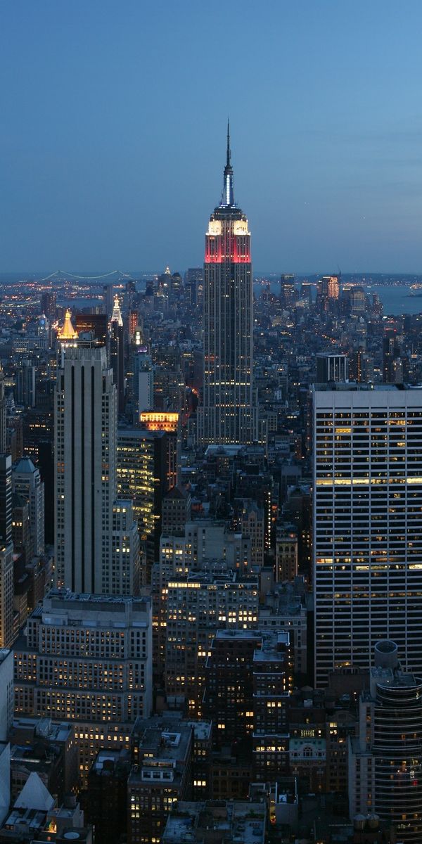 Phone wallpaper: Empire State Building, Architecture, Cityscape, Skyscraper, Building, New York, Man