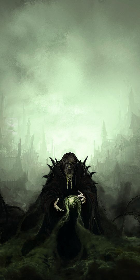 Phone wallpaper: Sorcerer, Dark free download