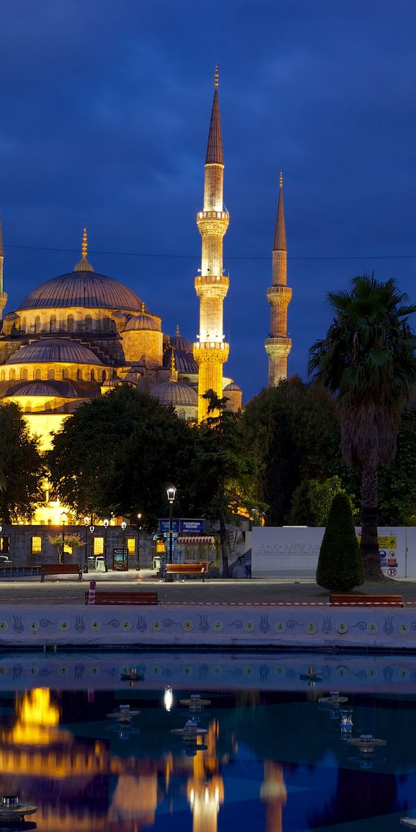 Breathtaking Night View of the Sultan Ahmed Mosque