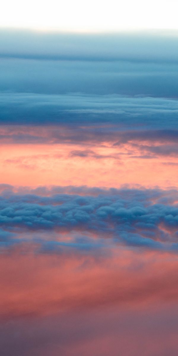 Phone wallpaper: Sunset, Porous, Clouds, Sunlight, Nature, Sky, Rise, Sunrise free download