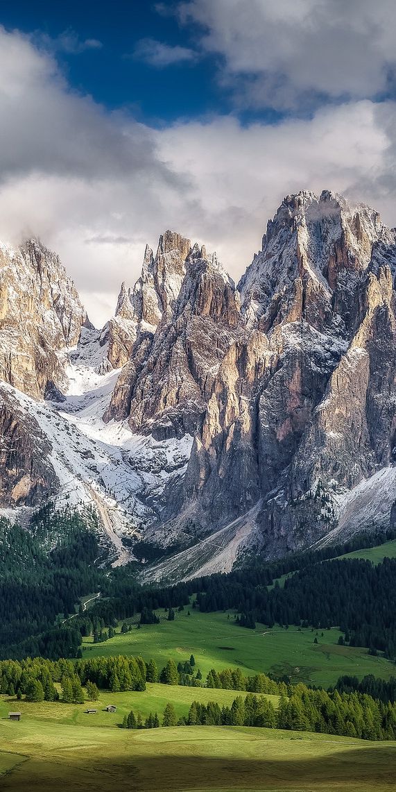 Phone wallpaper: Landscape, Nature, Mountains, Mountain, Peak, Earth, Cloud free download