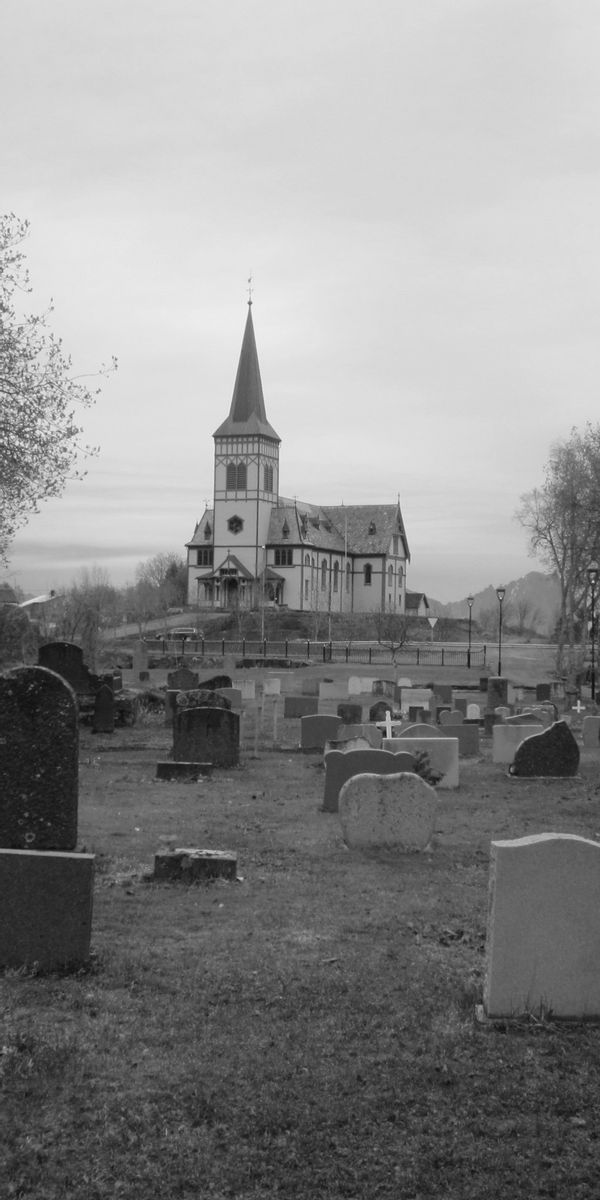 Phone wallpaper: Dark, Cemetery free download