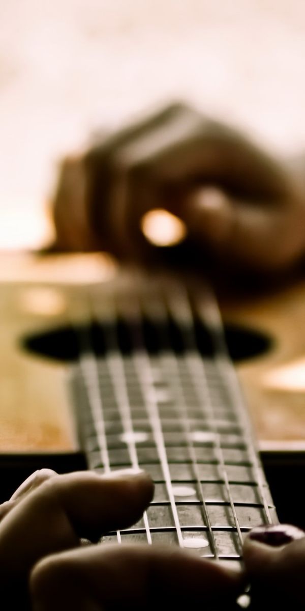 Phone wallpaper: Music, Blur, Guitar, Instrument free download