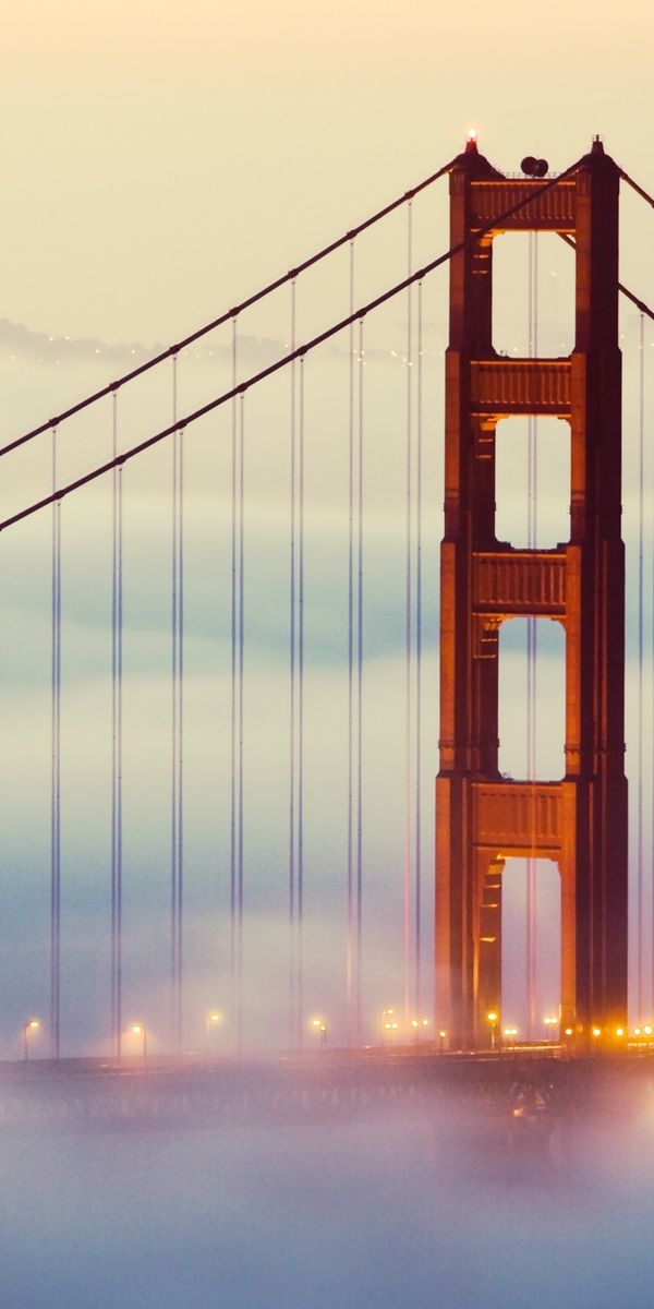 Phone wallpaper: Landscape, Bridges, Architecture free download