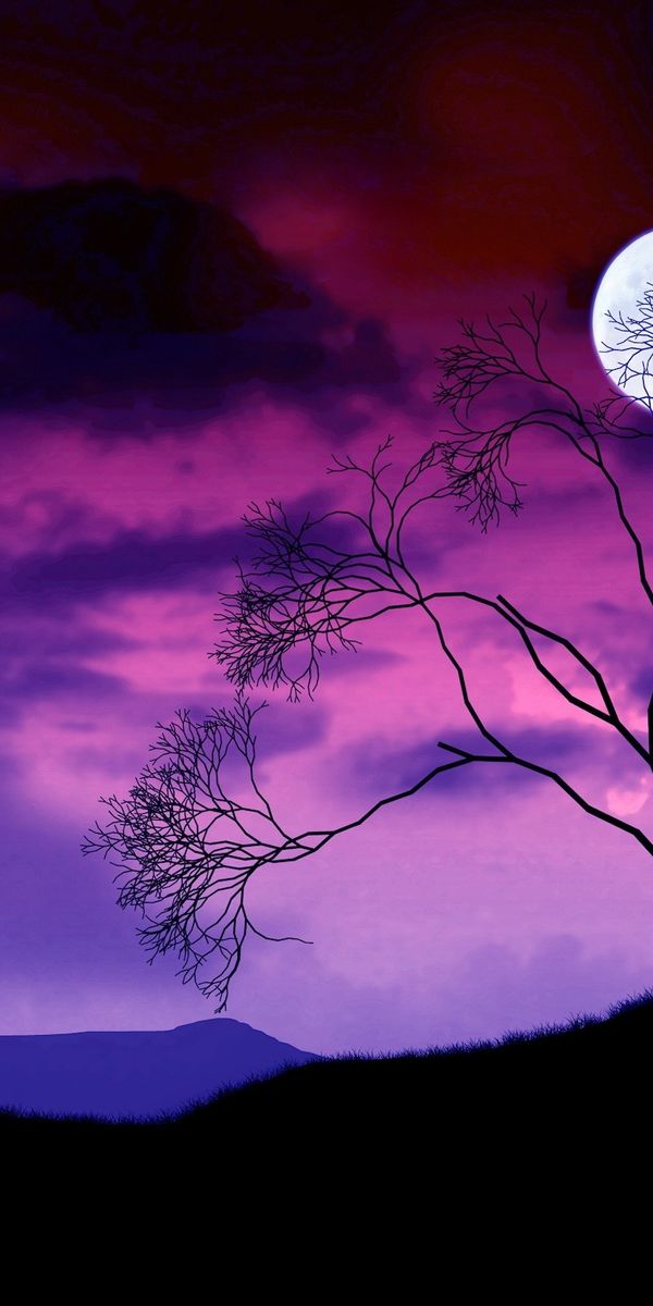 Phone wallpaper: Night, Landscape free download