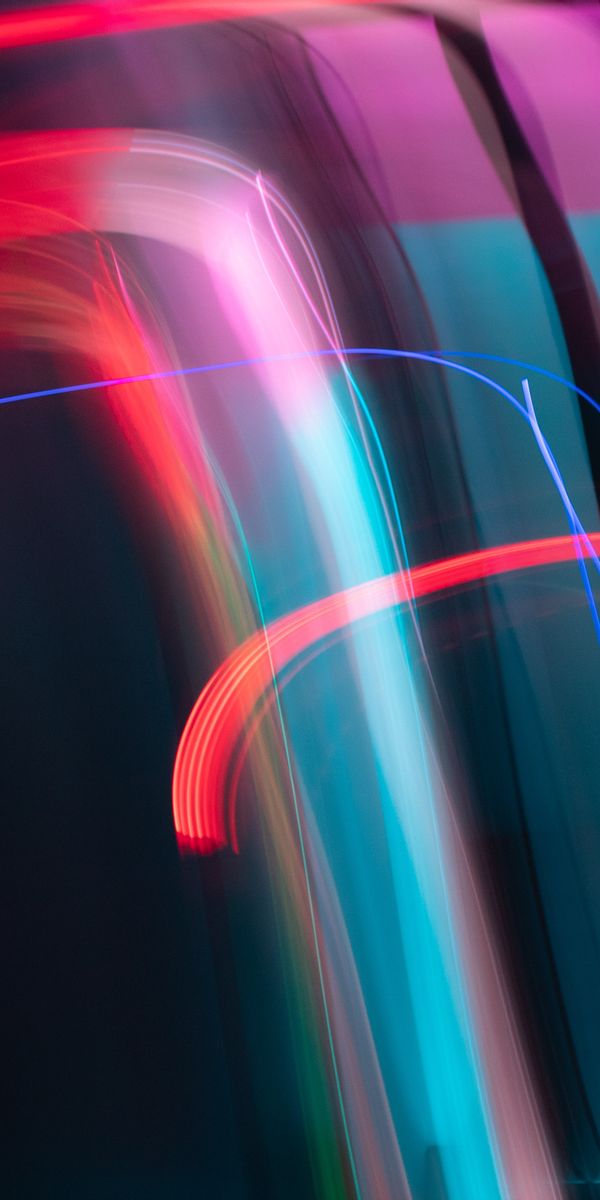 Vibrant Abstract Light Streaks Wallpaper
