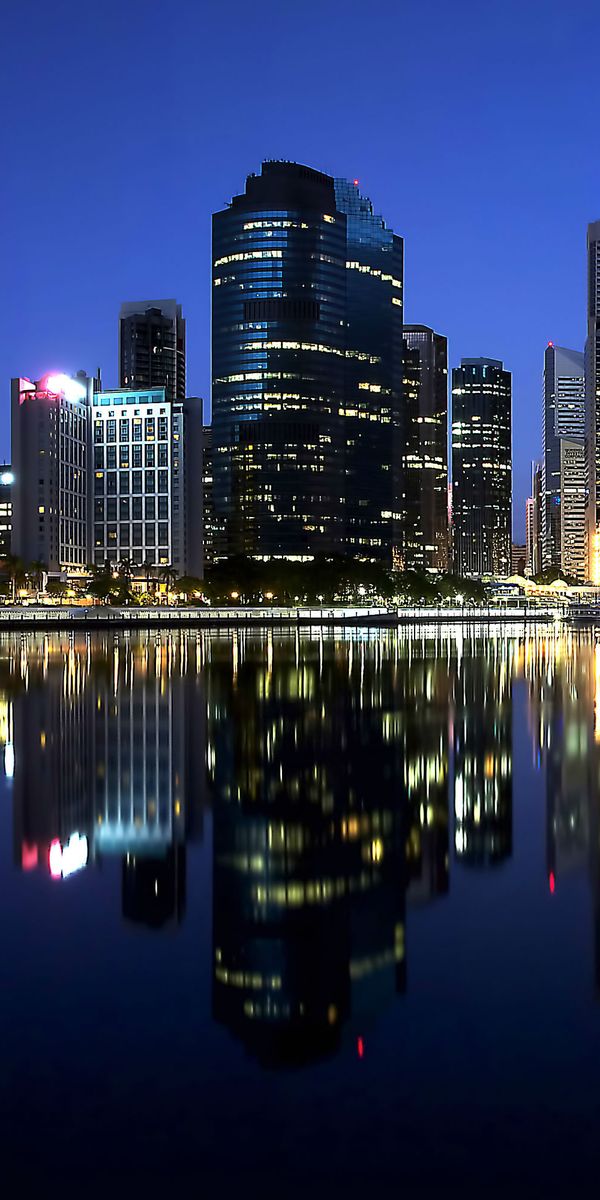 Phone wallpaper: Brisbane, Australia, Cities, Man Made free download
