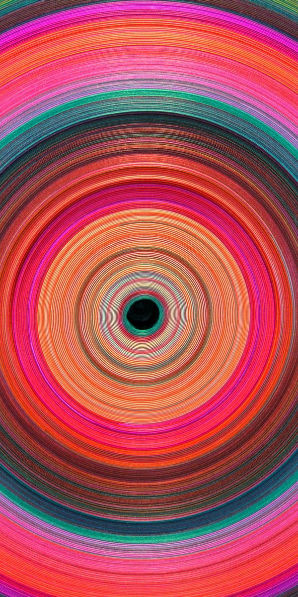 Phone wallpaper: Motley, Circles, Multicolored, Bright, Texture, Abstract free download