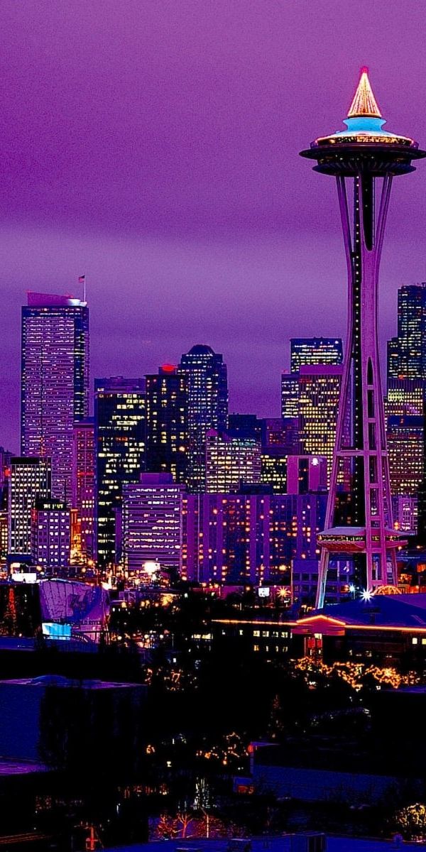 Phone wallpaper: Space Needle, Seattle, Cities, Man Made free download