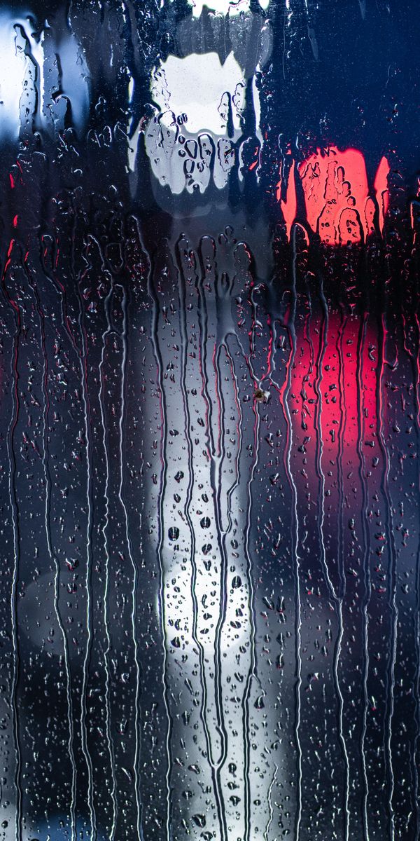 Trendy Macro Bokeh Drops on Glass