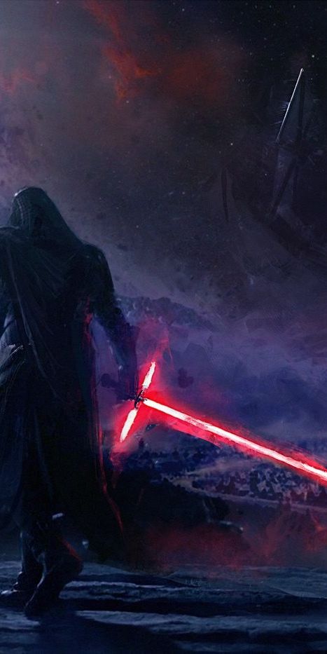 Phone wallpaper: Night, Star Wars, Dark, Hood, Lightsaber, Movie, Sith (Star Wars), Red Lightsaber,