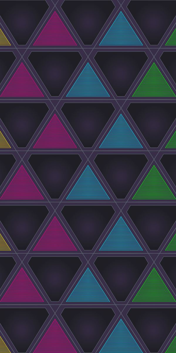 Phone wallpaper: Motley, Multicolored, Symmetry, Texture, Triangles, Triangle, Textures free downloa