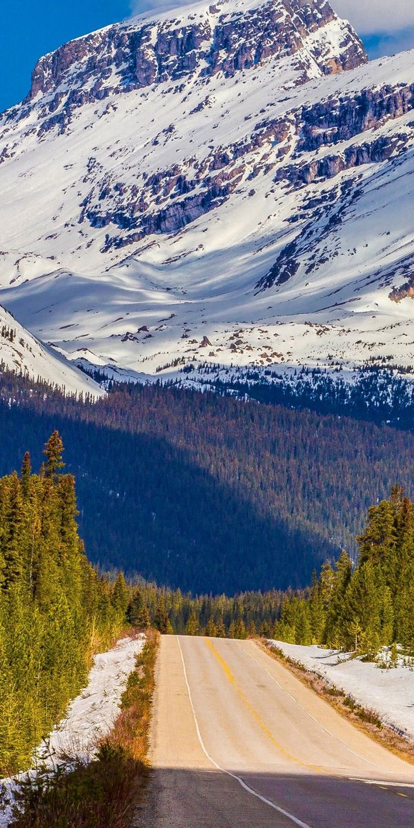 Phone wallpaper: Mountains, Mountain, Road, Earth free download