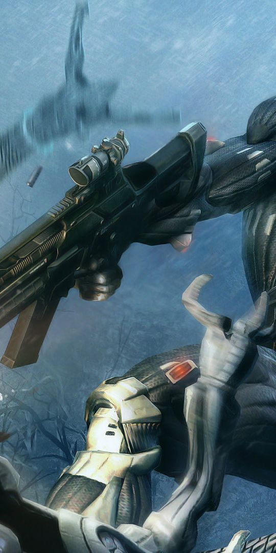 Epic Sci-Fi Soldier Wallpaper for Gamer Enthusiasts