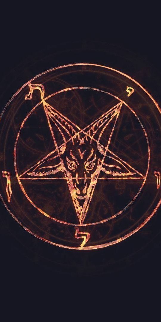 Phone wallpaper: Dark, Symbol, Pentagram, Occult free download