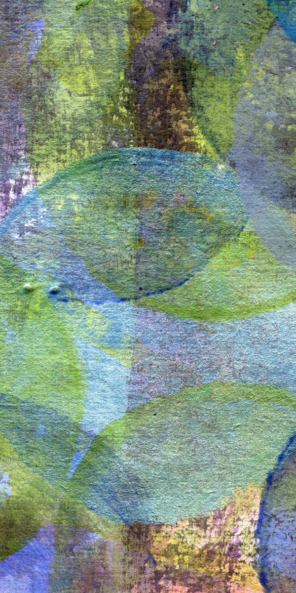 Phone wallpaper: Circles, Motley, Paint, Wall, Multicolored, Texture, Abstract free download