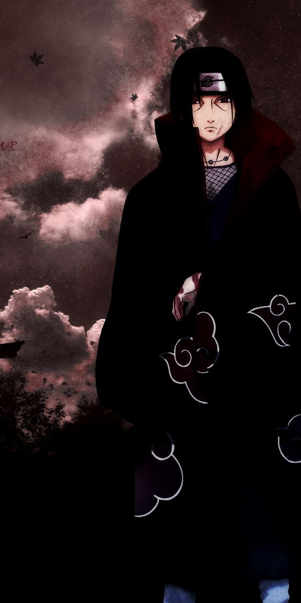 Itachi Uchiha - Dark Aesthetic Naruto Anime Wallpaper