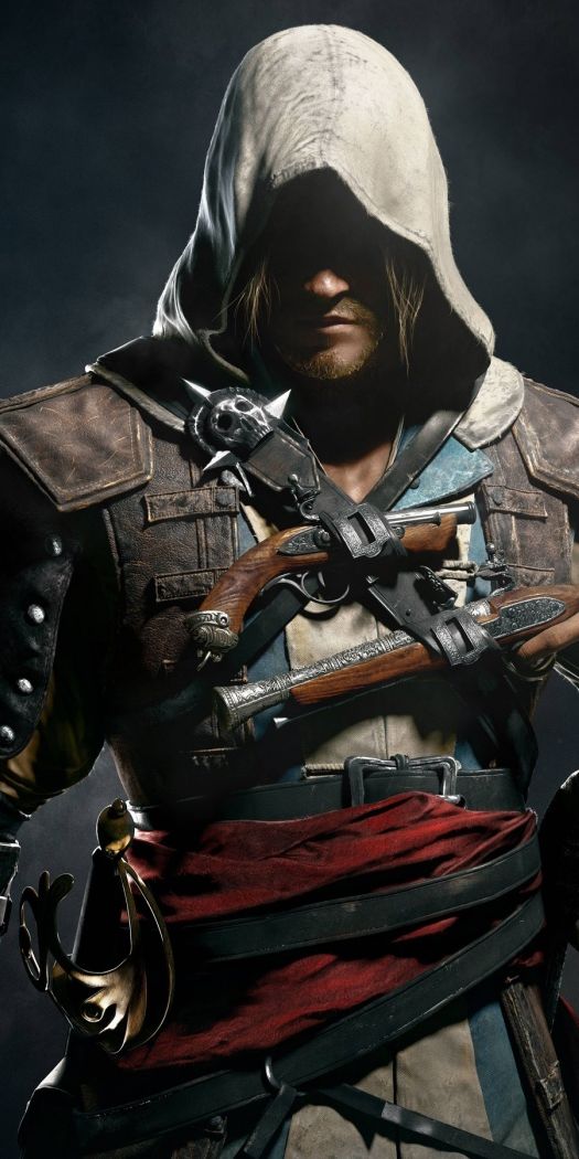 Assassin's Creed Black Phone Wallpaper: A Dark and Captivating Design