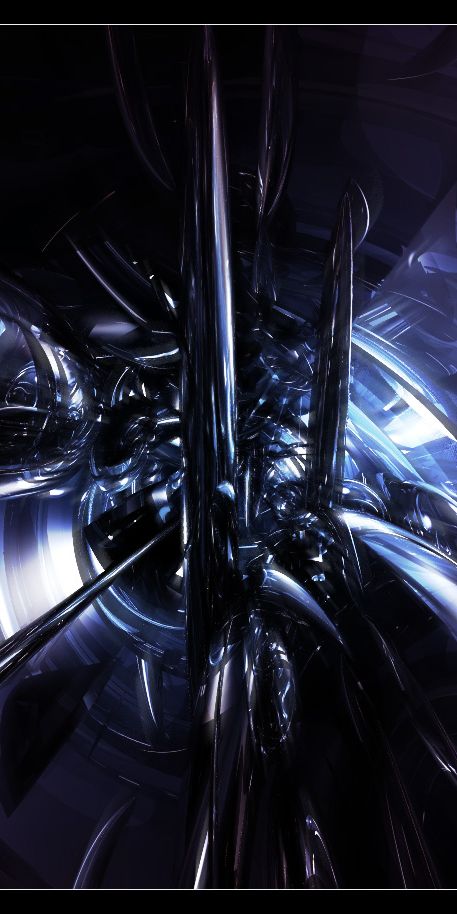 Phone wallpaper: Abstract, Dark, Shapes, Cgi free download