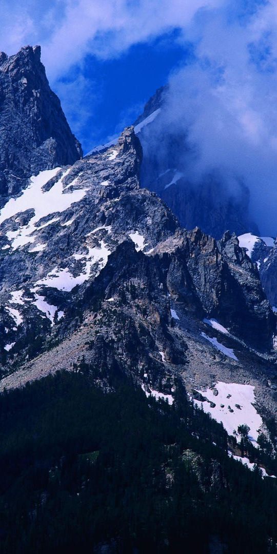Phone wallpaper: Alps, Snow, Mountains, Nature, Mountain, Earth, Cloud free download