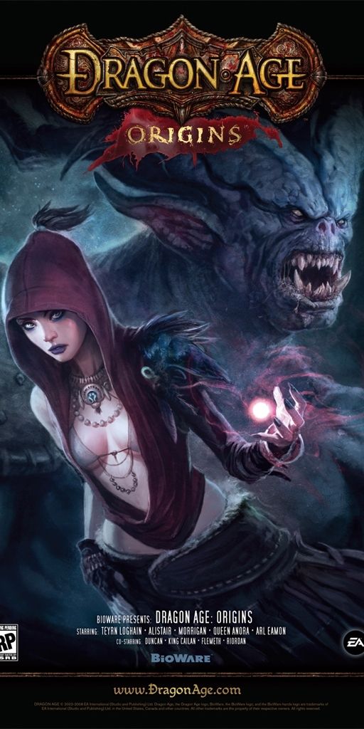 Phone wallpaper: Dragon Age: Origins, Games free download