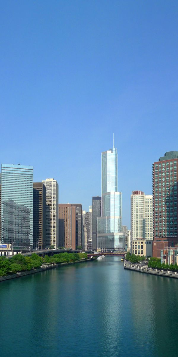 Phone wallpaper: Chicago, Cities, Man Made, City free download