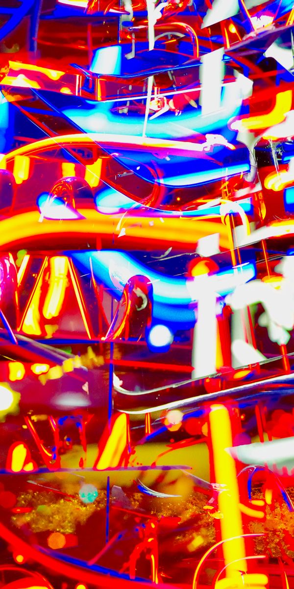 Phone wallpaper: Chaotic, Motley, Multicolored, Light, Shine, Bright, Abstract, Neon free download