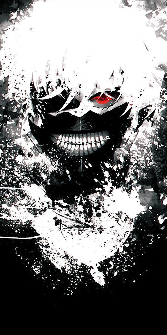 Ken Kaneki - Dark and Striking Tokyo Ghoul Wallpaper