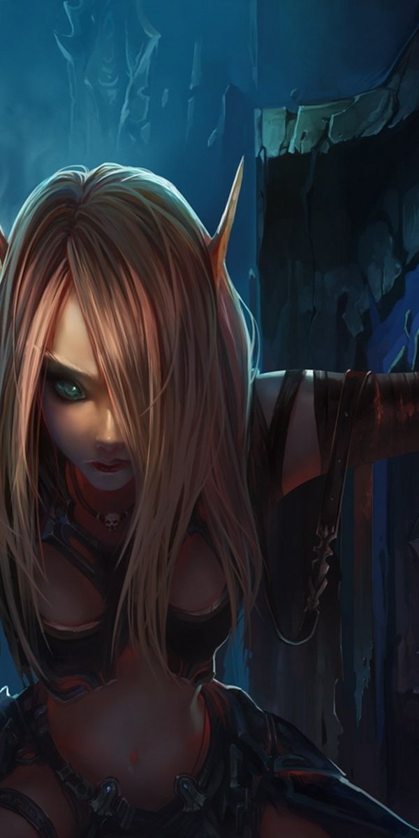 Immersive World of Warcraft iPhone Wallpaper: Dark Fantasy and Adventure
