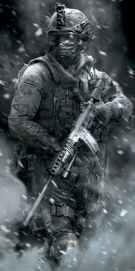 Epic Call of Duty Soldier Wallpaper for Gamers